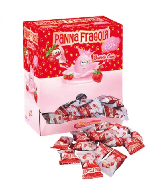 Bubble Gum Box Panna Fragola (l'unité)