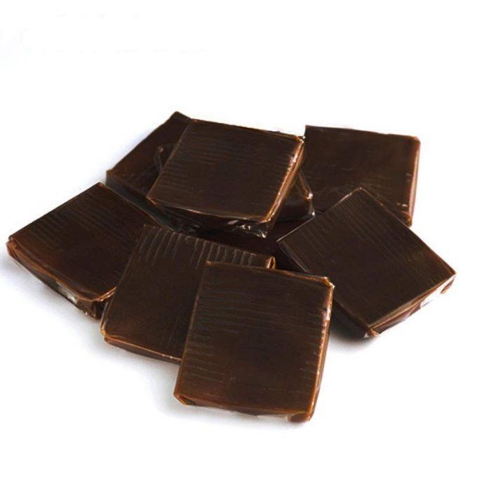 palets caramel tendres aux chocolats (l'unité)