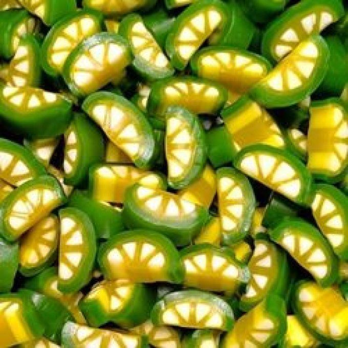 tranches de citron (les 100g)dlc: 05/27 lot: L-5127 M 17:23